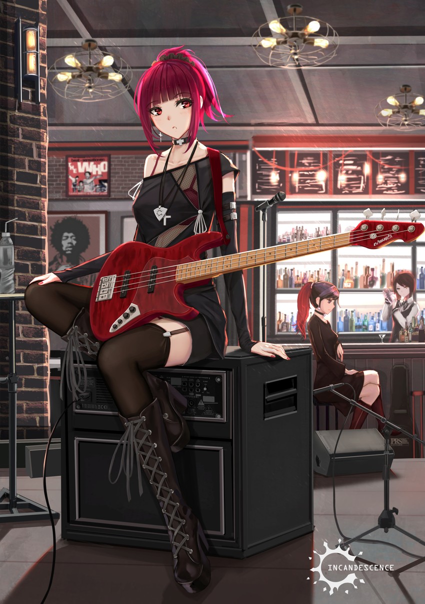 jimi hendrix (original and 1 more) drawn by yuzuriha_(atelier_liang)