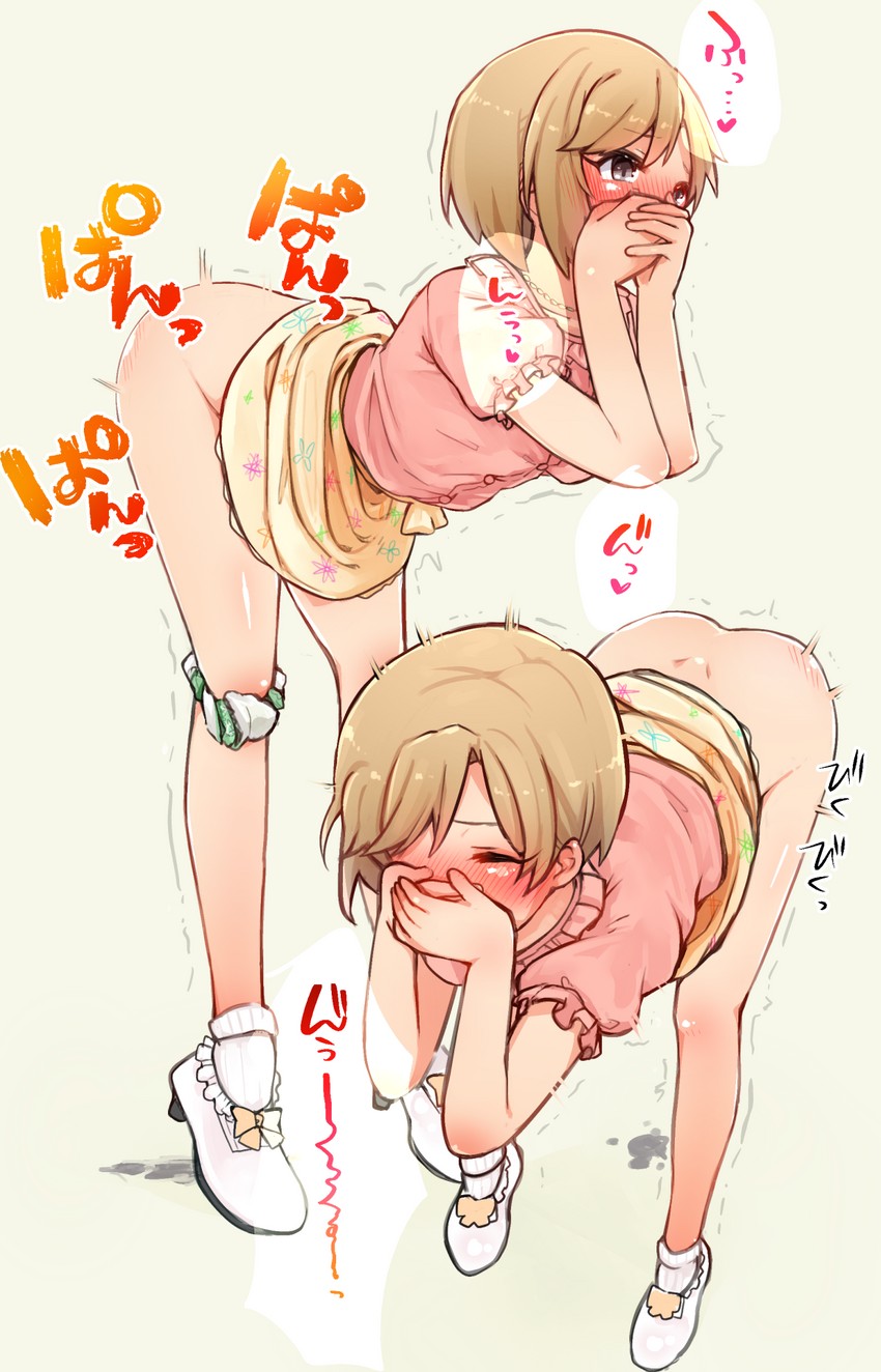 aiba yumi (idolmaster and 1 more) drawn by komodj