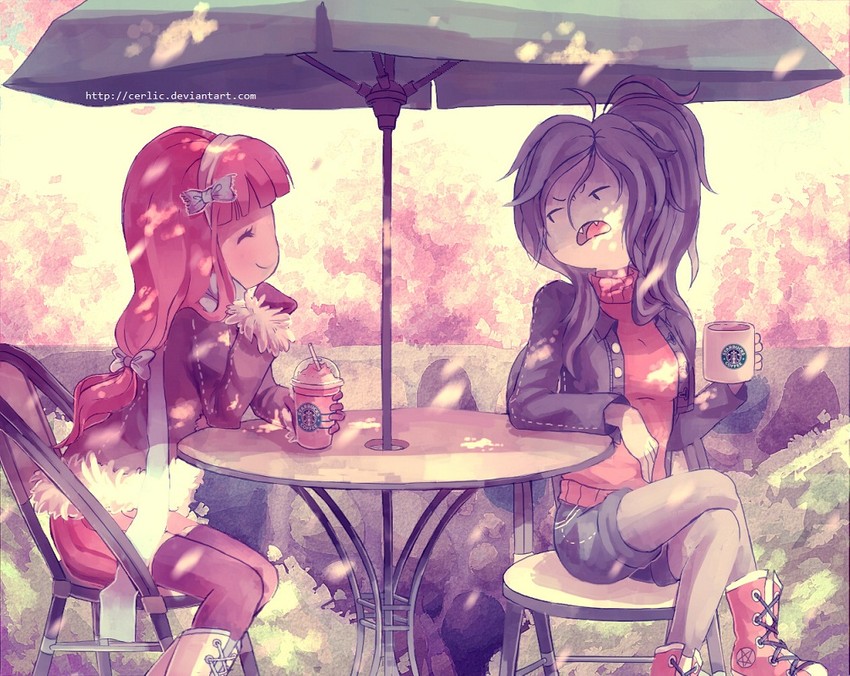 marceline abadeer and princess bonnibel bubblegum (adventure time and 1 more) drawn by cerlic