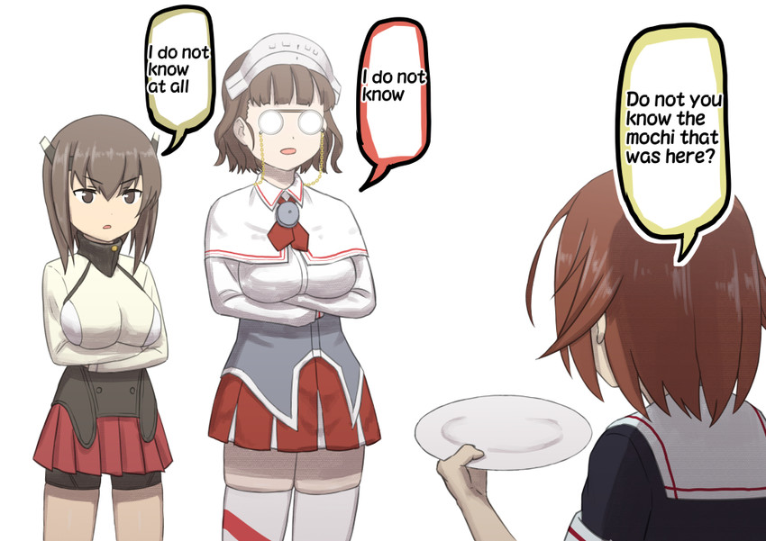 taihou, shiratsuyu, and roma (kantai collection) drawn by misumi_(niku-kyu)