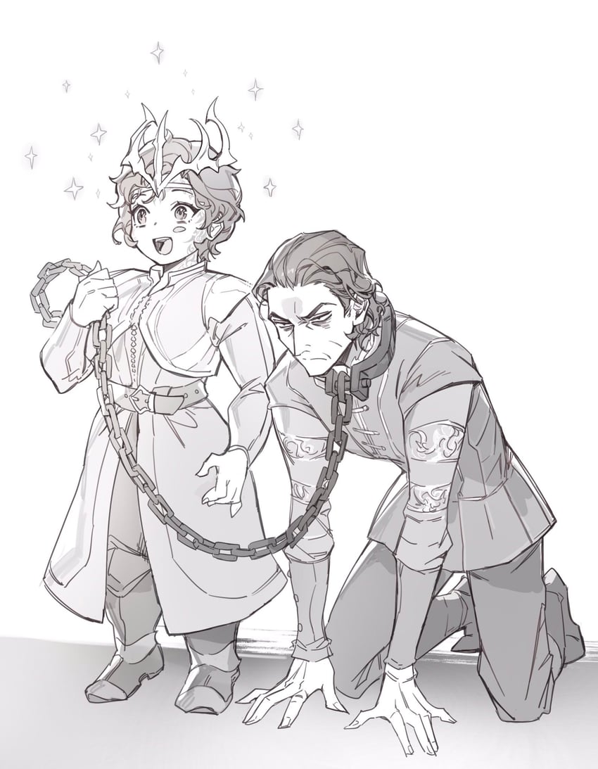 raphael and hope (dungeons & dragons and 2 more) drawn by bskibskib