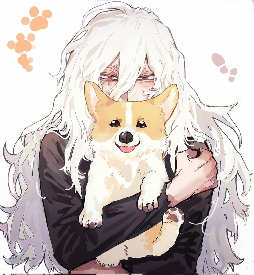 shigaraki tomura and mon (boku no hero academia) drawn by wusi444