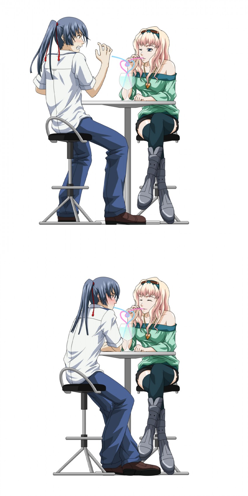 sheryl nome and saotome alto (macross and 1 more) drawn by lapis