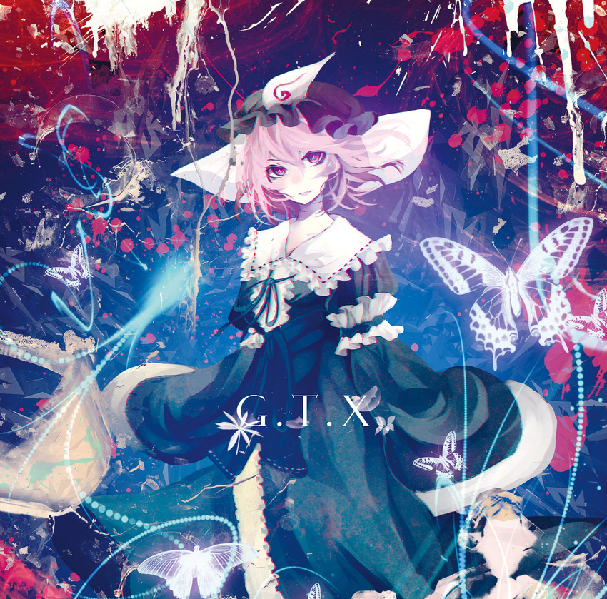 saigyouji yuyuko (touhou and 1 more) drawn by mirimo