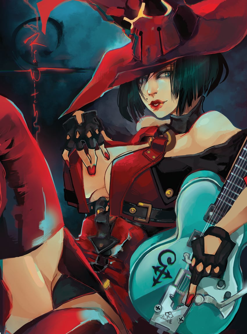 i-no (guilty gear and 1 more) drawn by riftka