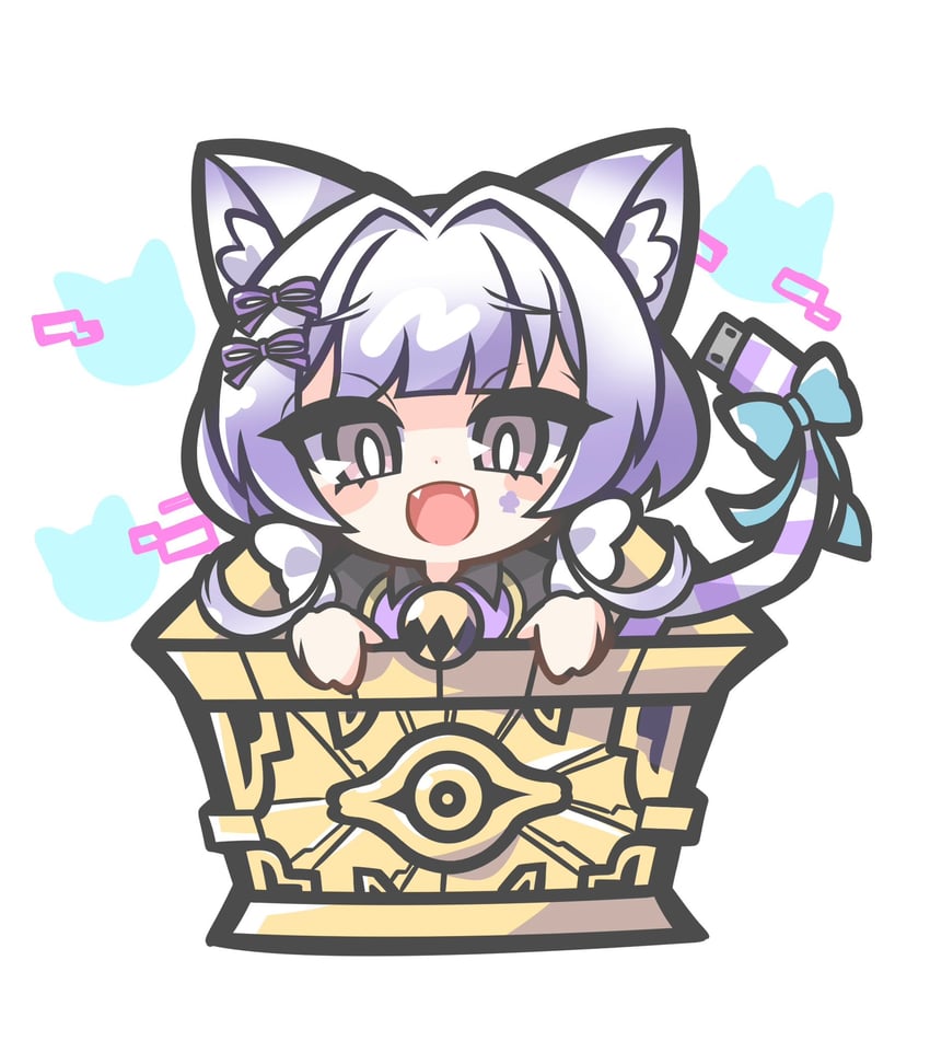 maliss <p> chessy cat and gold sarcophagus (yu-gi-oh!) drawn by oquri