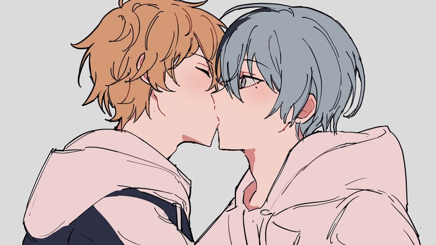 shinonome akito and aoyagi touya (project sekai) drawn by dayud11