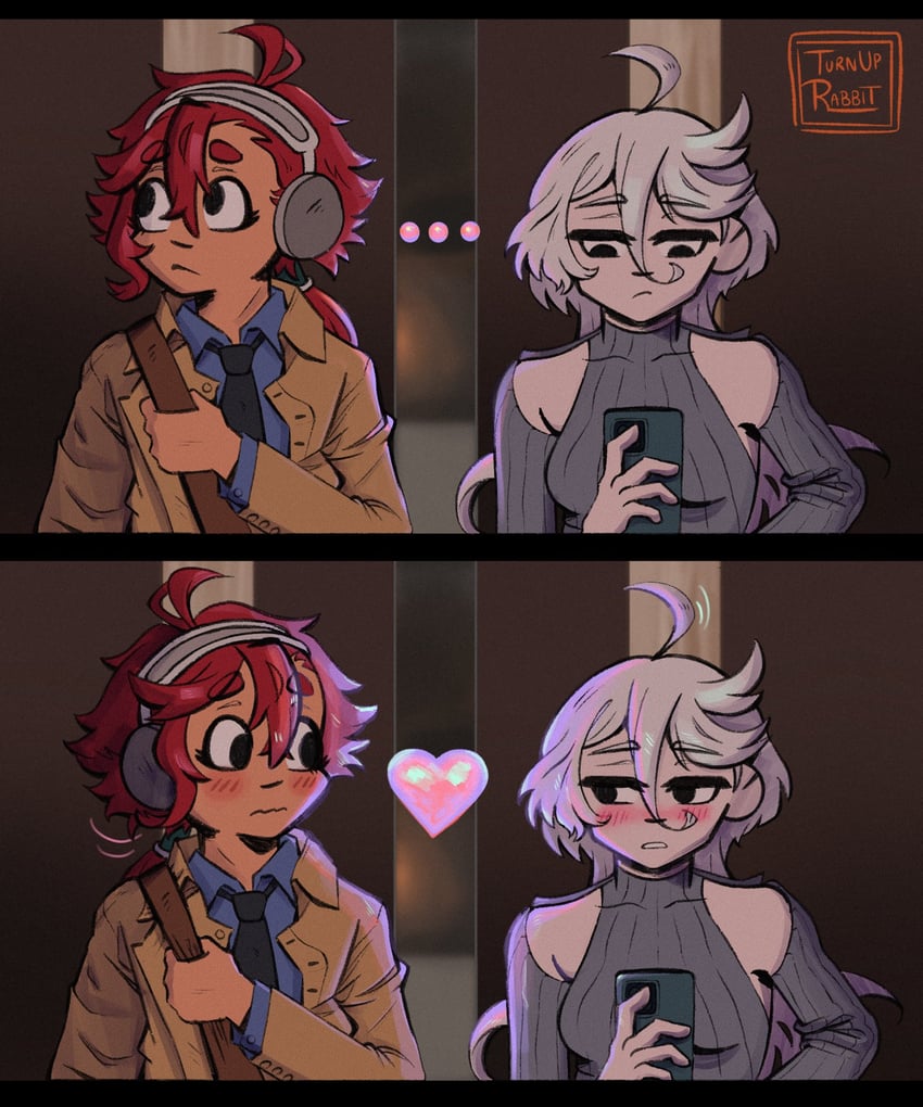 suletta mercury and miorine rembran (gundam and 1 more) drawn by turnip_(turnuprabbit)