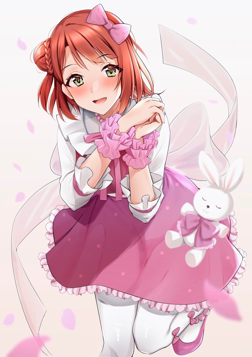 uehara ayumu (love live! and 1 more) drawn by kitaku_(nakamachi_machi)