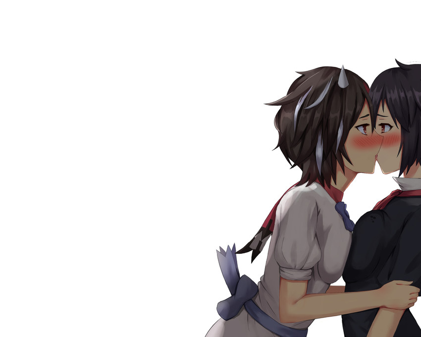 houjuu nue and kijin seija (touhou) drawn by du_mogu