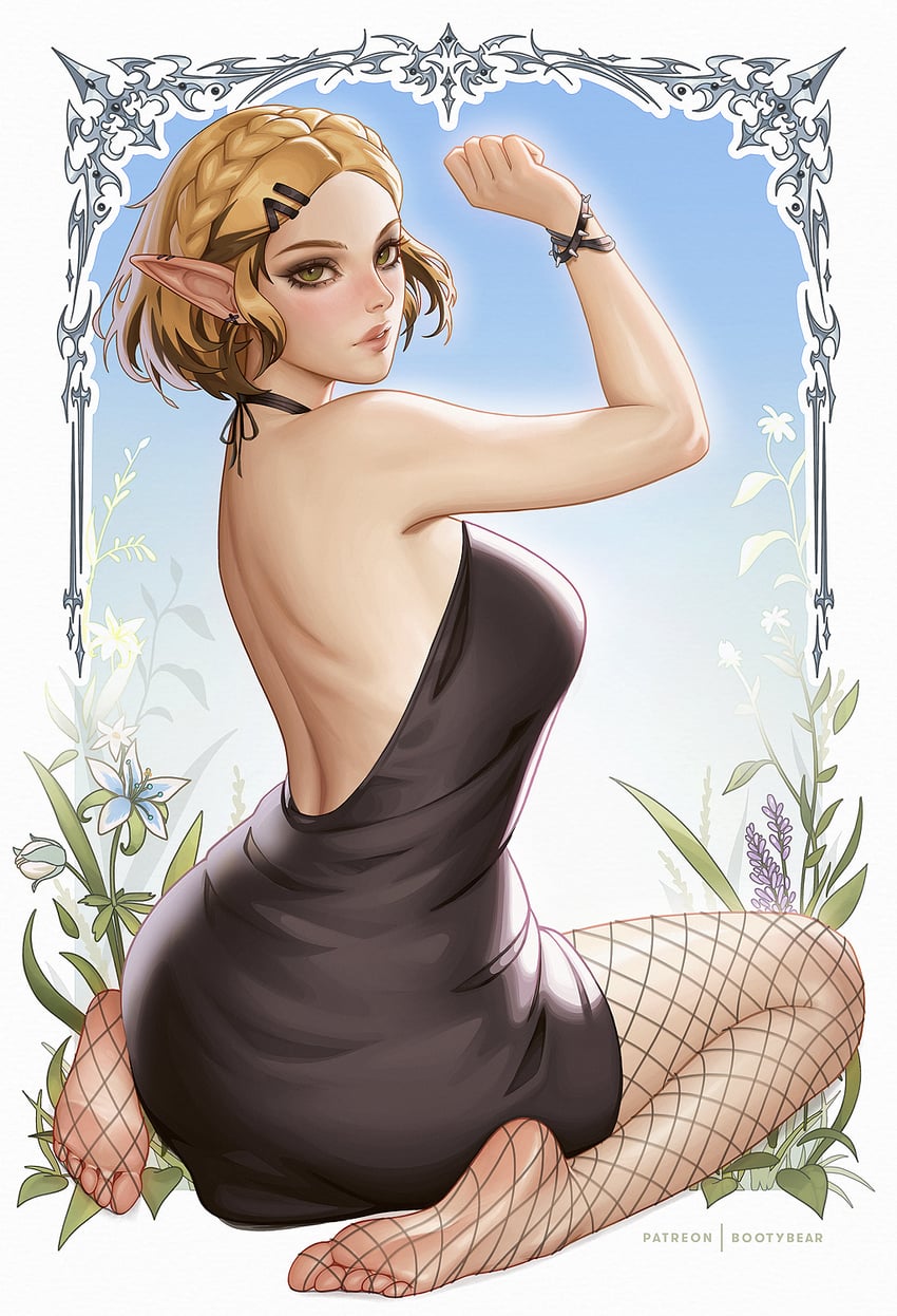 princess zelda (the legend of zelda and 1 more) drawn by bootybear