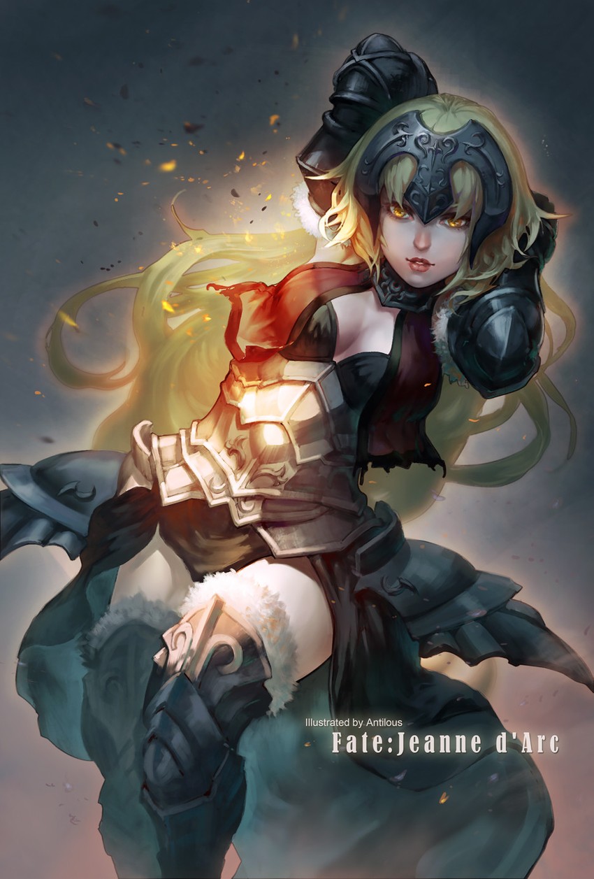 jeanne d'arc alter (fate and 2 more) drawn by antilous