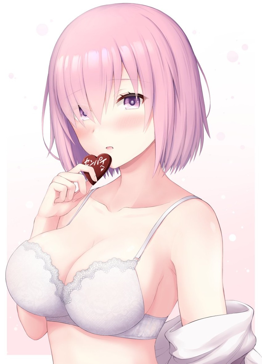 mash kyrielight (fate and 1 more) drawn by chacharan