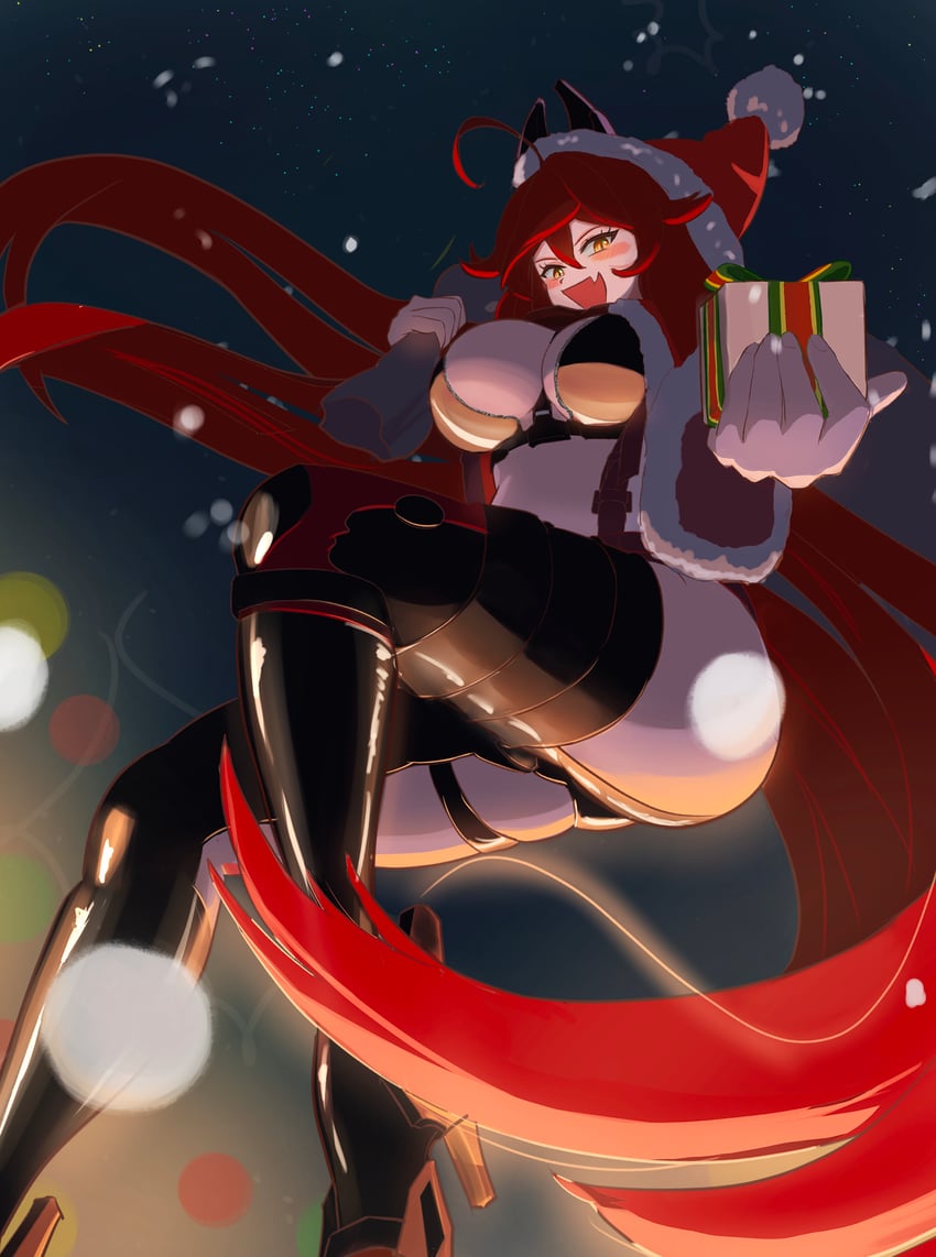 red hood (goddess of victory: nikke) drawn by cure_barlow