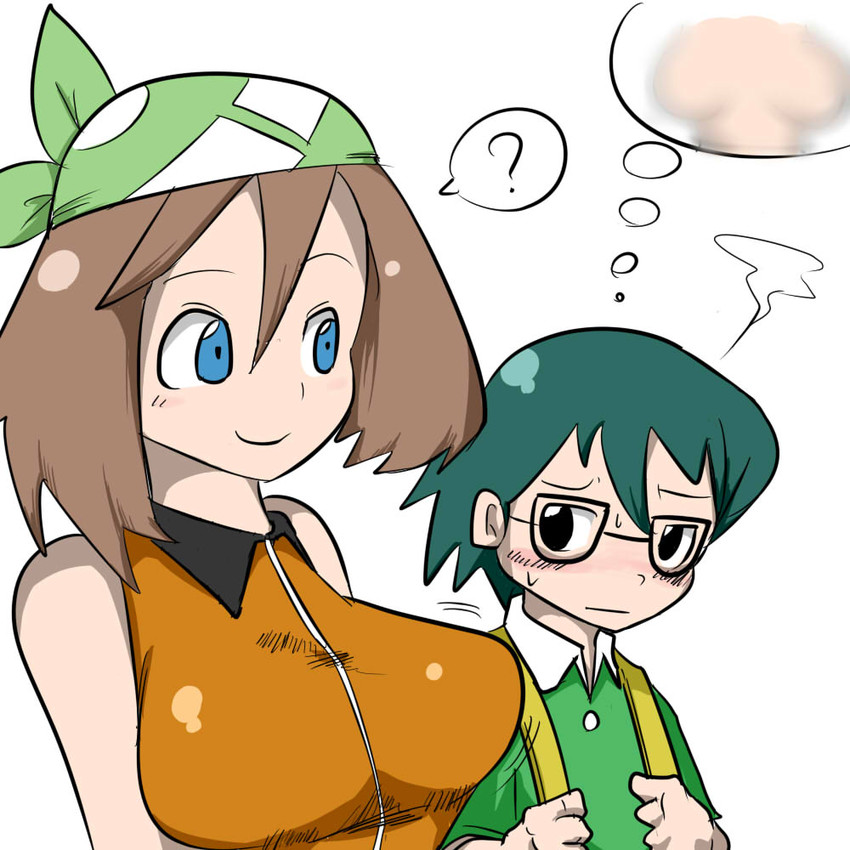 may and max (pokemon and 2 more) drawn by yamii_(yame83)