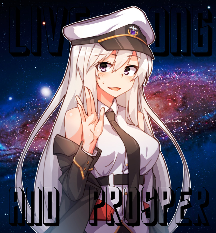 enterprise (azur lane and 1 more) drawn by tilt-shift_(azalanz)