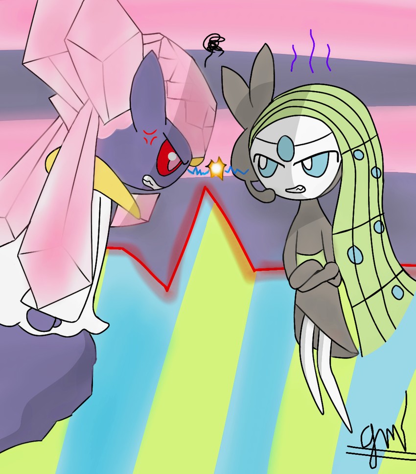 meloetta and diancie (pokemon)