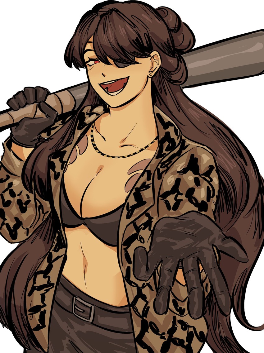 beidou and majima goro (genshin impact and 1 more) drawn by greaselordd