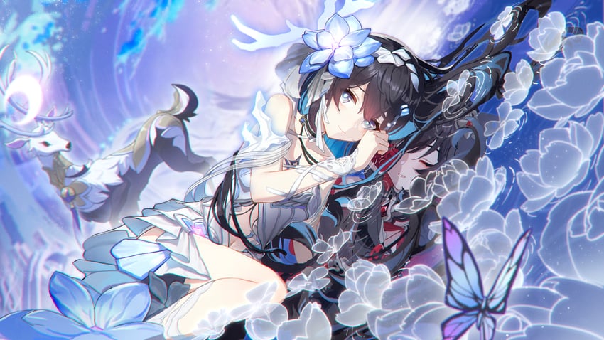 seele vollerei, seele, and diana (honkai and 1 more) drawn by ether.b