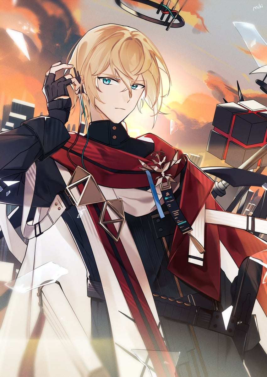 executor and executor the ex foedere (arknights) drawn by miki_(hanamiki12)