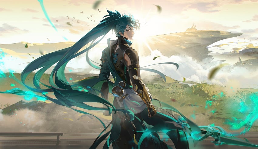 jiyan (wuthering waves) drawn by wisda