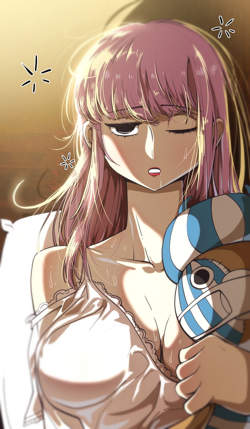 perona and kumacy (one piece) drawn by sjhsh352