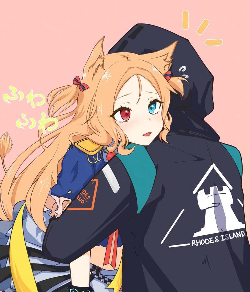 doctor and archetto (arknights) drawn by aoe_(tiranporan)