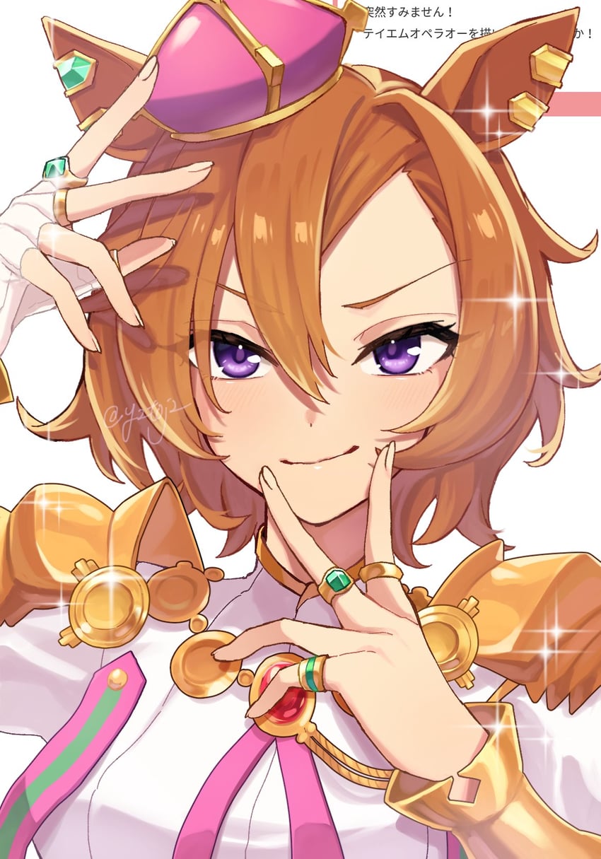 t.m. opera o (umamusume and 1 more) drawn by toji_(y2toj2)