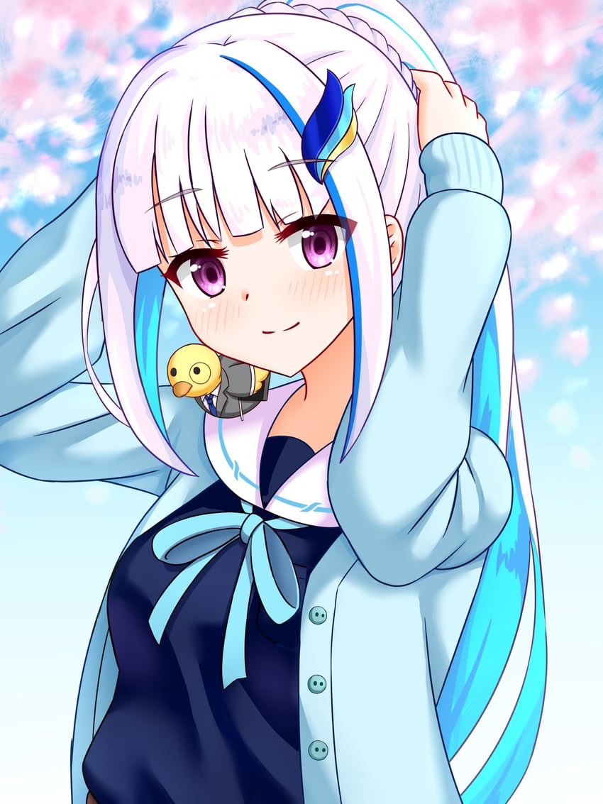 lize helesta and sebastian piyodore (nijisanji) drawn by tamba_i
