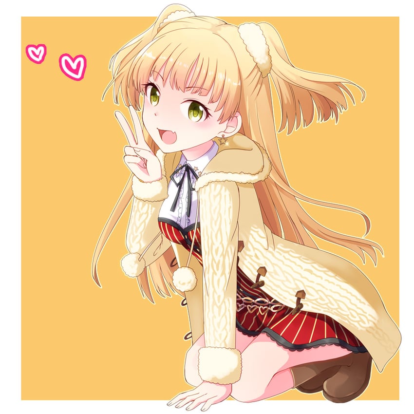 jougasaki rika (idolmaster and 2 more) drawn by azuma_kei