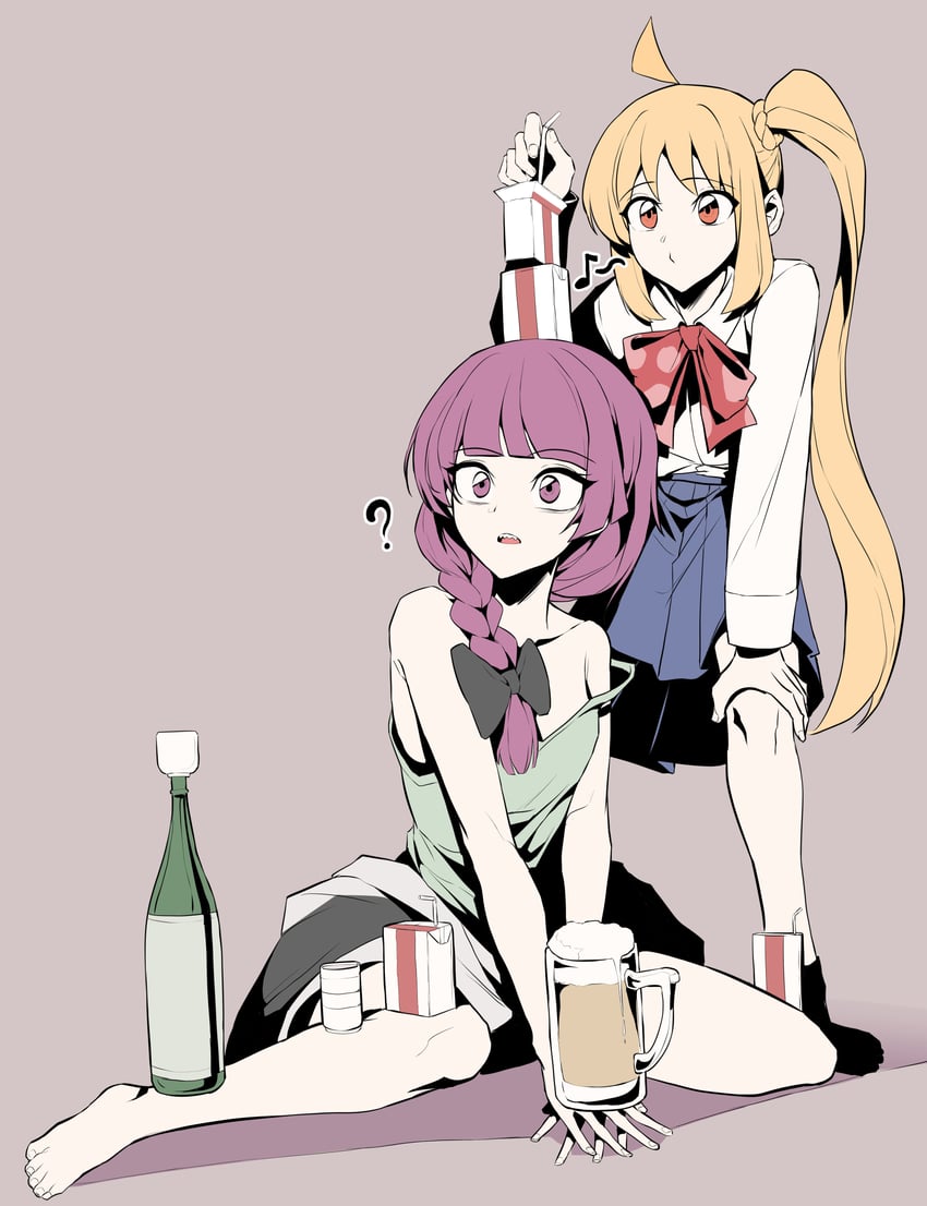 ijichi nijika and hiroi kikuri (bocchi the rock!) drawn by yogert_chip