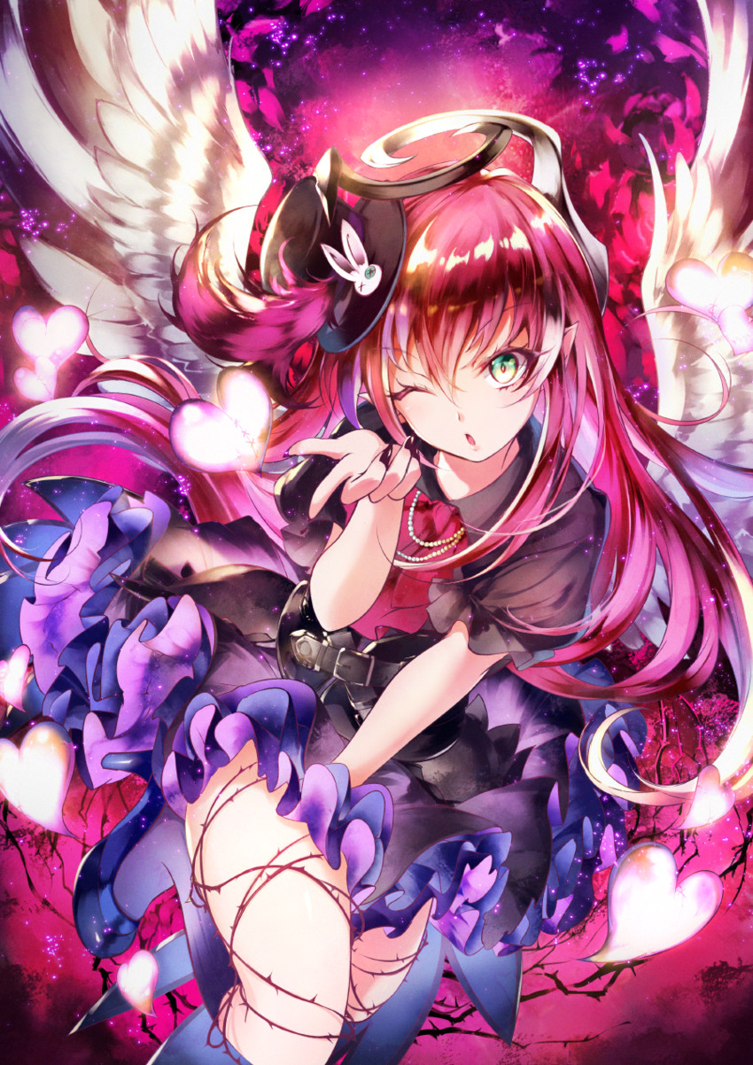 ghostrick angel of mischief (yu-gi-oh!) drawn by kanaria_(fuusenkazura)