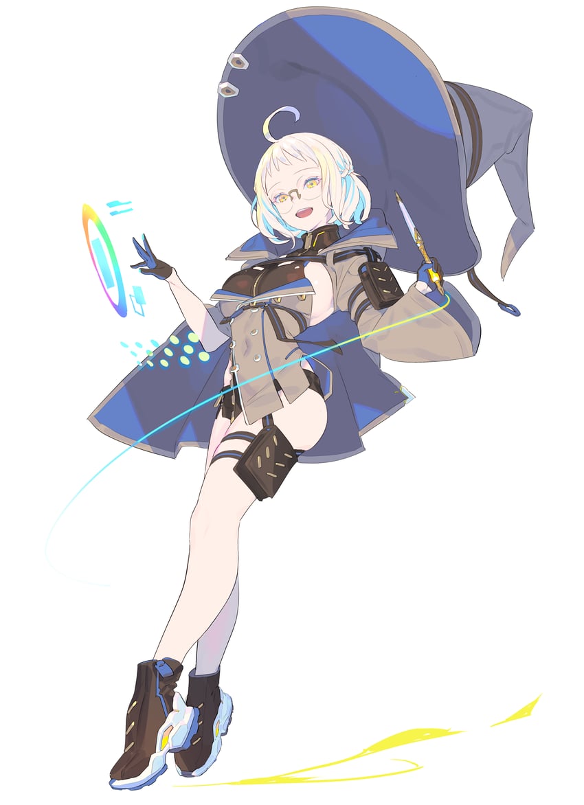 blair labri (indie virtual youtuber) drawn by enkyo_yuuichirou