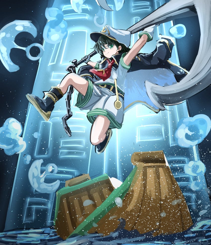 murasa minamitsu (touhou and 1 more) drawn by alinoce716