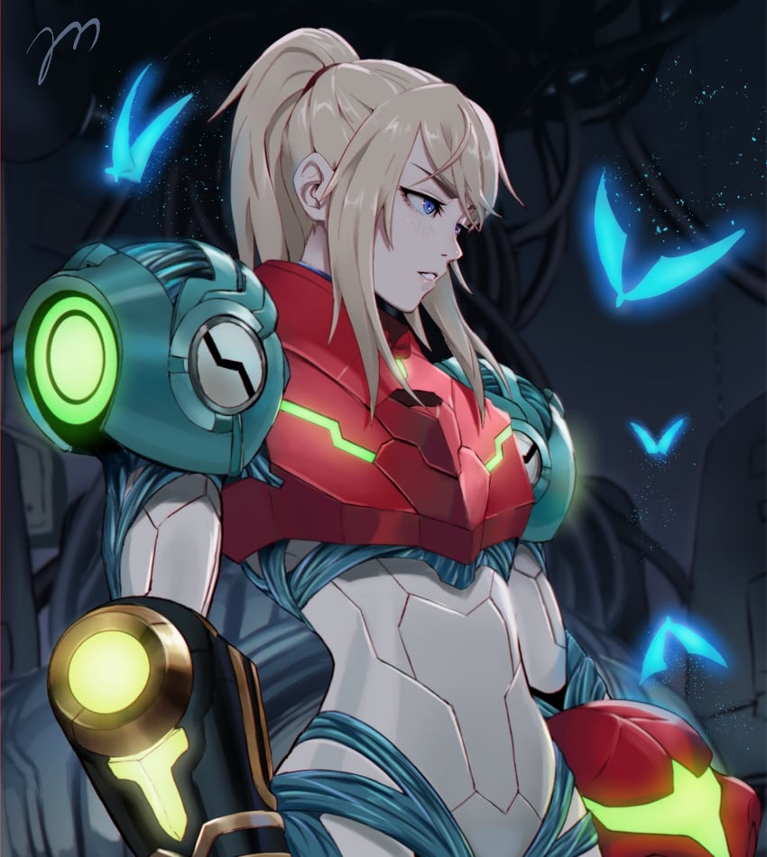samus aran (metroid and 1 more) drawn by spookyjamil