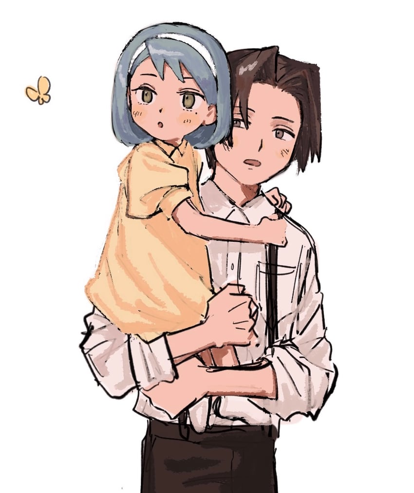 miles edgeworth and franziska von karma (ace attorney) drawn by renshu_usodayo