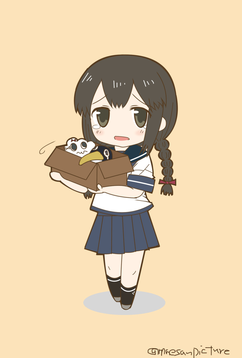 isonami, failure penguin, and miss cloud (kantai collection) drawn by mae_(maesanpicture)