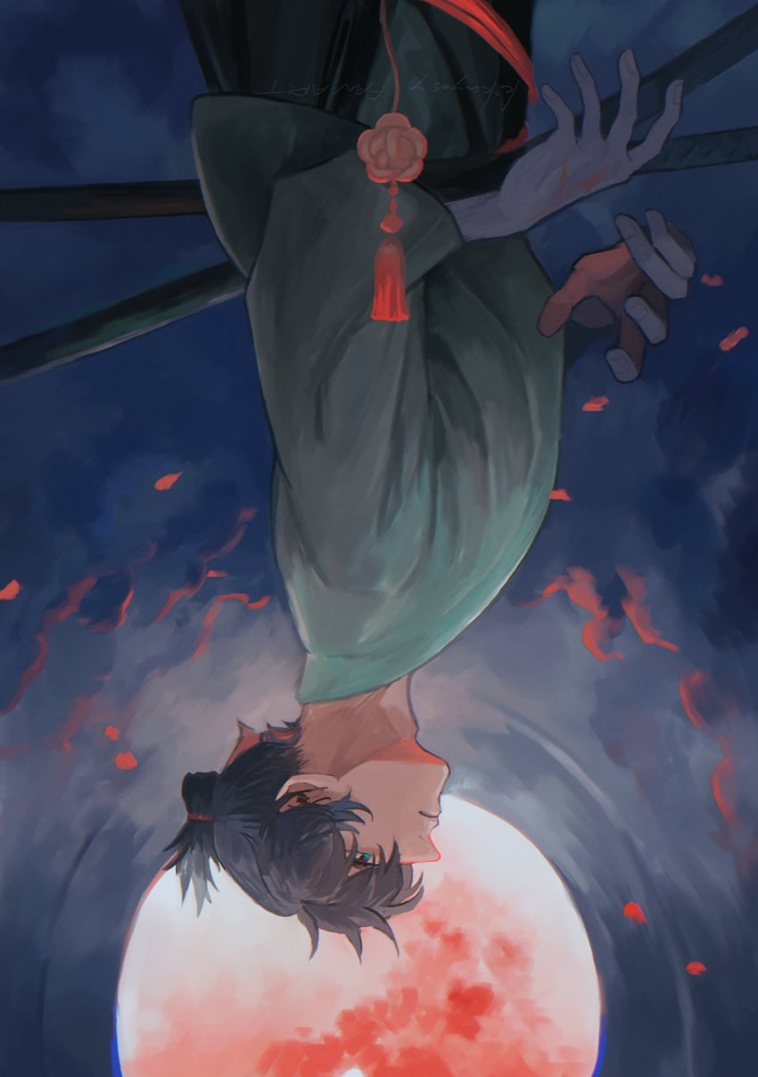 miyamoto iori (fate and 1 more) drawn by kikuyoshi_(tracco)