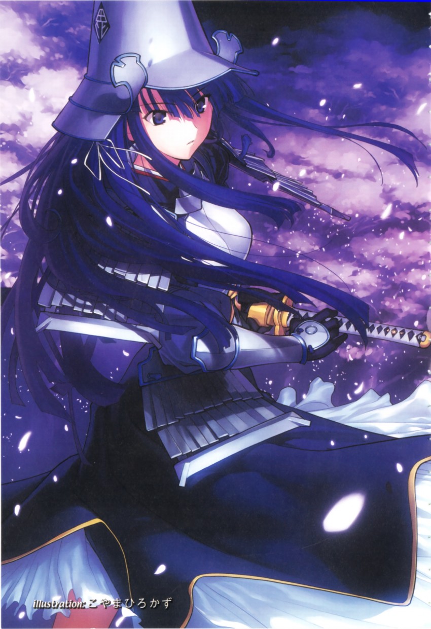 uesugi kenshin (rance and 1 more) drawn by koyama_hirokazu
