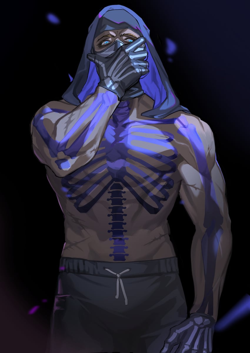 ghost (call of duty and 1 more) drawn by coni0771