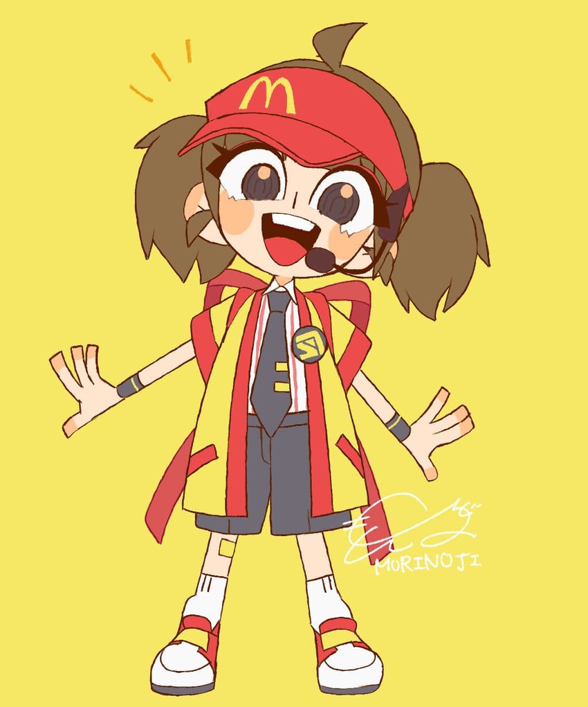 imadake dabuchi tabemi (mcdonald's) drawn by mori_no_ji