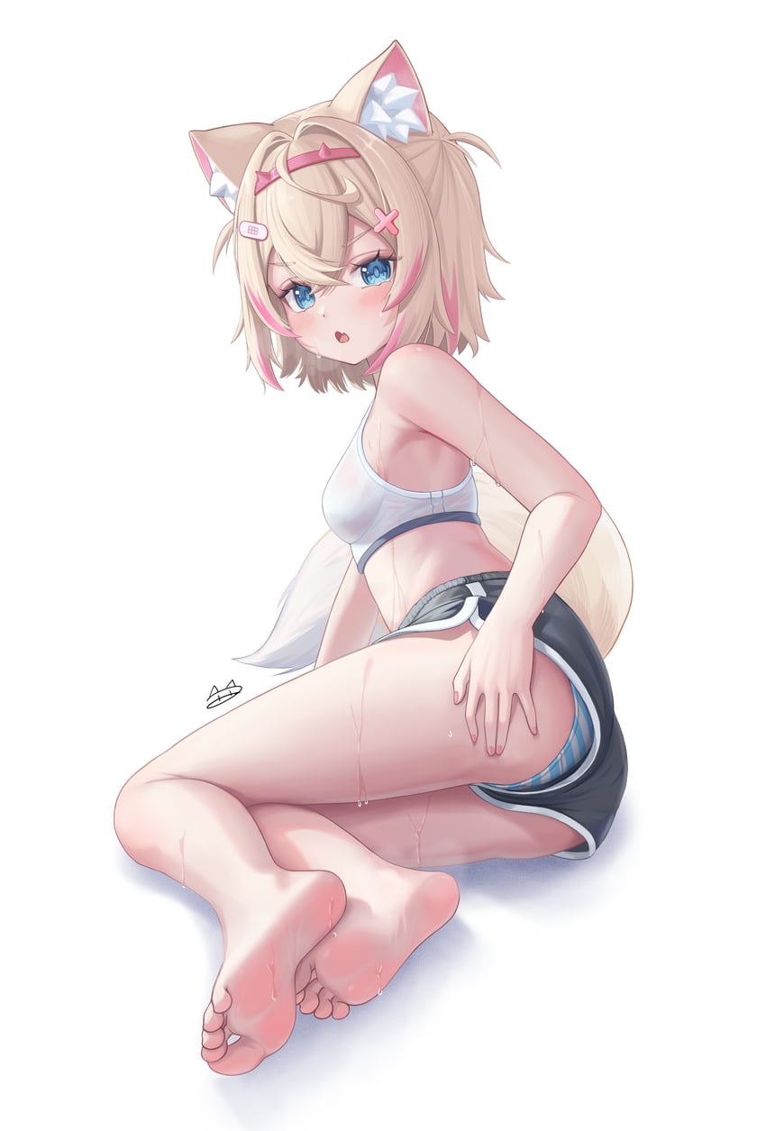mococo abyssgard (hololive and 1 more) drawn by fpvjoe