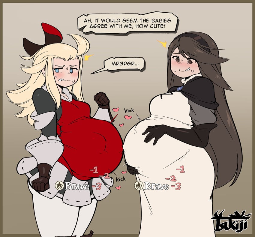 edea lee and agnes oblige (bravely default and 1 more) drawn by tsukijitums