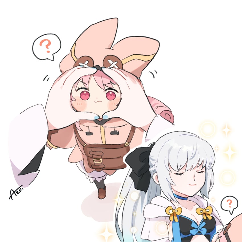 morgan le fay and habetrot (fate and 1 more) drawn by azu_(kirara310)