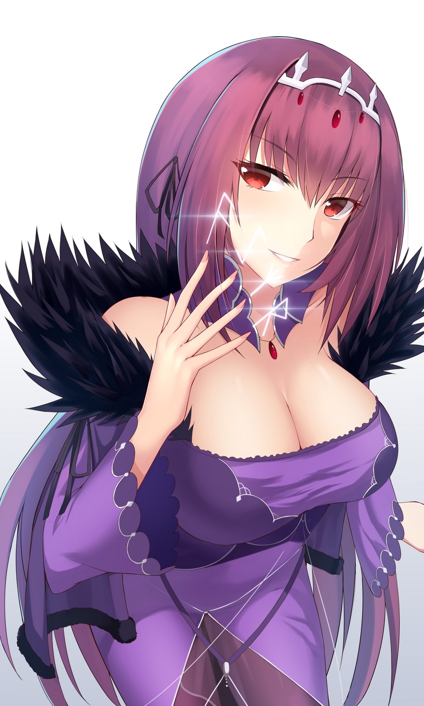 scathach and scathach skadi (fate and 1 more) drawn by feng_mouren
