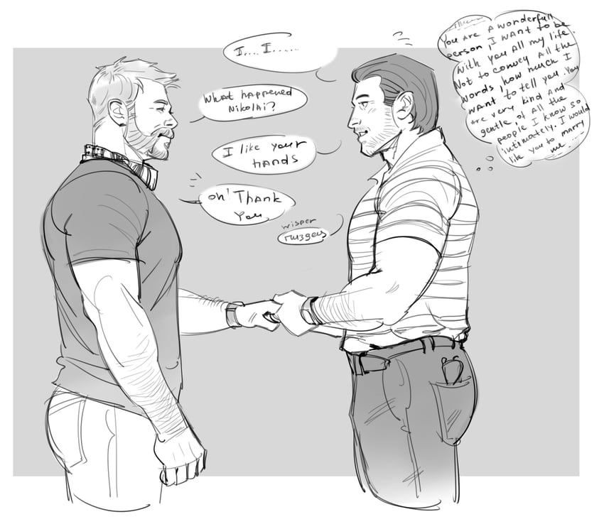 captain price and nikolai (call of duty and 1 more) drawn by sasha_shkret