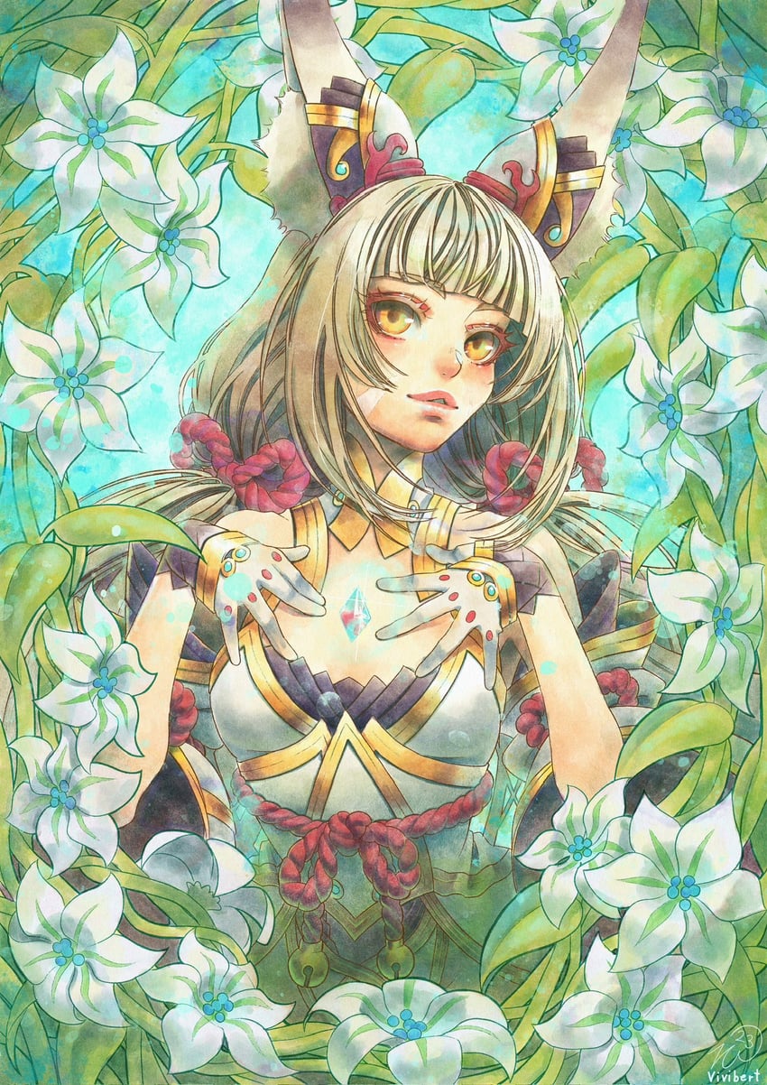 nia (xenoblade chronicles and 1 more) drawn by vvbert