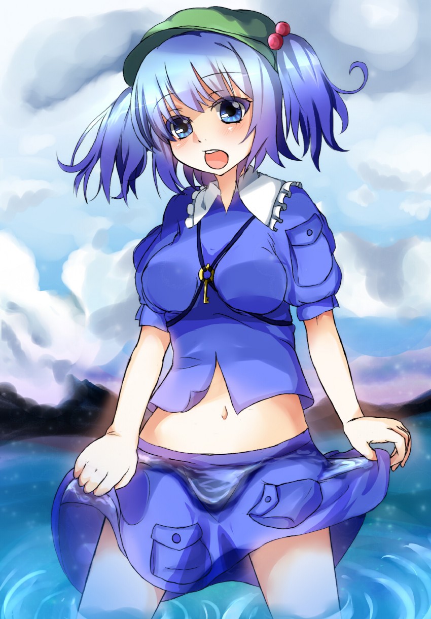kawashiro nitori (touhou) drawn by shromann
