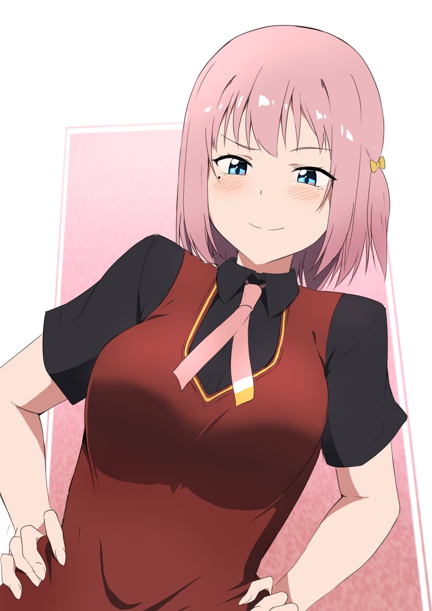 mifune shioriko and zhong lanzhu (love live! and 1 more) drawn by zasshoku_ojisan
