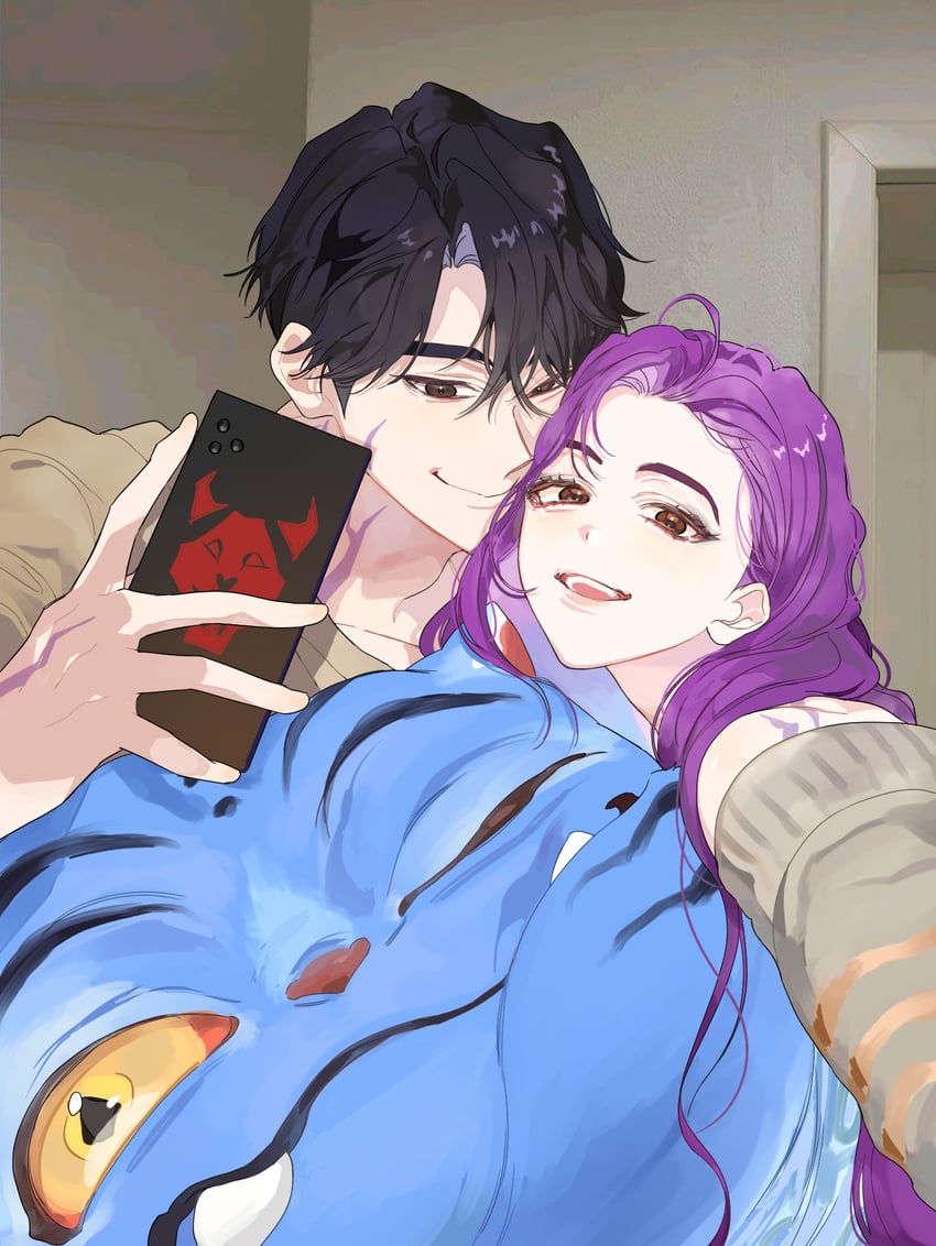 rumi, jinu, and derpy (kpop demon hunters) drawn by ng_do168